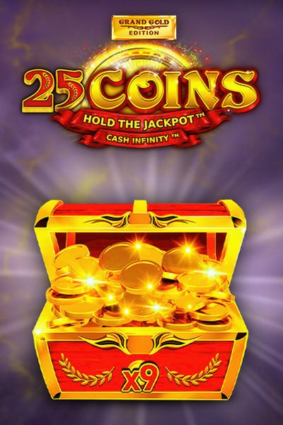 25 Coins Grand Gold Edition nyerőgép a Betwest Casinóban