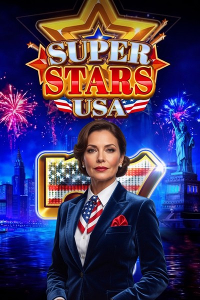 Super Stars USA nyerőgép a Kingmaker Casinóban